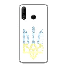 Чехлы для Huawei P30 Lite  Укр. Символика (AlphaPrint) (Герб из букв)