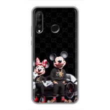 Чехол Disney Mouse Huawei P30 Lite (PREMIUMPrint) (Семья Маусов)