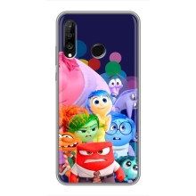 Чехол Головоломка для Huawei P30 Lite - (AlphaPrint) (Герои головоломки)