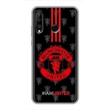 Чехол Манчестер Юнайтед для Хуавей П30 Лайт / Нова 4е (AlphaPrint) (лого МЮ)