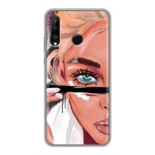 Чохол з друком для Huawei P30 Lite - (Мода) (AlphaPrint) (Макіяж)