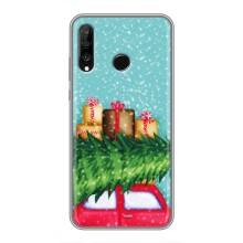 Чехол Новогодняя Елка на Huawei P30 Lite (Новогодние подарки)