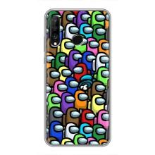 Чохли Амонг Ас для Huawei P30 Lite (AlphaPrint) (Убитий)