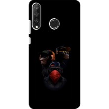 Чохол з Мавпами Huawei P30 Lite - (AlphaPrint)