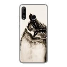 Чохол з пташками на Huawei P30 Lite (VPrint) (Сова)