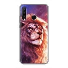 Чохол з картинкою ЛЕВ для Huawei P30 Lite (VPrint) (Красочний Лев)