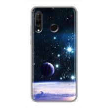 Космические Чехлы для Хуавей П30 Лайт / Нова 4е (VPrint) (Космический вид)