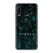 Новогодние, Праздничные Чехлы для Huawei P30 Lite - 2024 год (Winter)