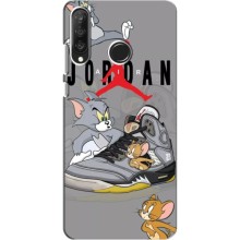 Силиконовый Чехол Nike Air Jordan на Хуавей П30 Лайт – Air Jordan