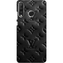 Текстурный Чехол Louis Vuitton для Хуавей П30 Лайт – Черный ЛВ
