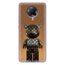 Чехлы для Xiaomi POCO F2 Pro - Bearbrick Louis Vuitton (PREMIUMPrint)