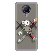 Чехлы для Xiaomi POCO F2 Pro - Bearbrick Louis Vuitton (PREMIUMPrint) (Беарбрик Джордан)