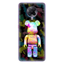 Чехлы для Xiaomi POCO F2 Pro - Bearbrick Louis Vuitton (PREMIUMPrint) (Яркий Bearbrick)