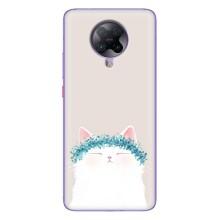 Чохол на тематику: Коти для Xiaomi POCO F2 Pro – Білий котик