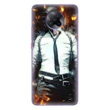Силиконовый чехол с картинкой "Герой Pubg" на Xiaomi POCO F2 Pro – Man Пубг