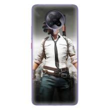 Силиконовый чехол с картинкой "Герой Pubg" на Xiaomi POCO F2 Pro – Пабг