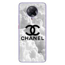 Чехол с Брендами одежды на Поко Ф2 Про – CHANEL