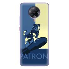 Чехол с принтом Собаки Патрон для Xiaomi POCO F2 Pro (Patron)