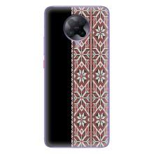 Силиконовый Чехол на Xiaomi POCO F2 Pro с картинкой Вышиванки – Стильная вишиванка