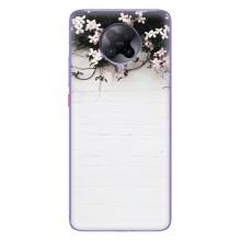 Чехлы с тематикой "ЦВЕТЫ" на Xiaomi POCO F2 Pro (Цветы на стене)