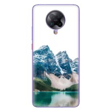 Силиконовый чехол с КАРТИНКАМИ лето для Xiaomi POCO F2 Pro (AlphaPrint) (Гори)