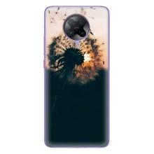 Силиконовый Чехол с одуванчиками на Xiaomi POCO F2 Pro – Красивый одуванчик