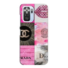 Чехол (Dior, Prada, YSL, Chanel) для Xiaomi POCO F4 Pro (5G) (Модница)