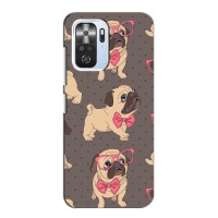 Чехол (ТПУ) Милые собачки для Xiaomi POCO F4 Pro (5G) – Собачки Мопсики