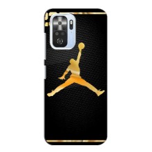 Силиконовый Чехол Nike Air Jordan на Поко Ф4 Про (5G) – Джордан 23