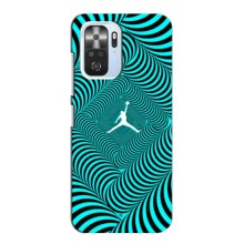 Силиконовый Чехол Nike Air Jordan на Поко Ф4 Про (5G) (Jordan)