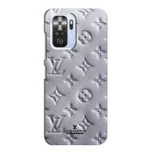 Текстурный Чехол Louis Vuitton для Поко Ф4 Про (5G) (Белый ЛВ)