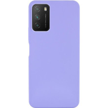 Чехол Silicone Cover Ummi Lakshmi (AA) для Xiaomi Poco M3 – Сиреневый