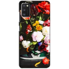 Брендновые Чехлы для Xiaomi POCO M3 - (PREMIUMPrint) (Nike цветы)