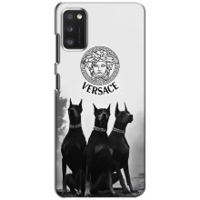 Чехлы VERSACE для Поко М3 (PREMIUMPrint) (Доберман Версаче)