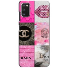 Чехол (Dior, Prada, YSL, Chanel) для Xiaomi POCO M3 – Модница