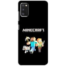 Чехол Майнкрафт на Xiaomi POCO M3 (AlphaPrint) Minecraft (герои Minecraft)