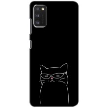 Чехол с рисунком кот на Xiaomi POCO M3 (Равнодушный кот)