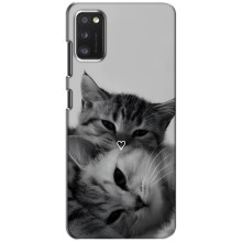 Чехол с рисунком кот на Xiaomi POCO M3 (Пара котов)