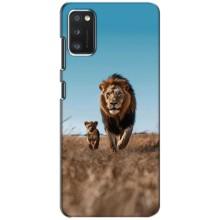 Чехол Король лев на Поко М3 – Мусафа и Симба
