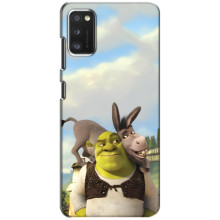 Чехол с мультфильмом Шрек на Xiaomi POCO M3 – Шрек и осел