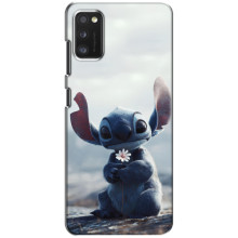 Чохол з малюнком Стіч для Xiaomi POCO M3 – Стіч з квіткою