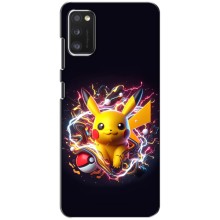 Чехол с Пикачу на Xiaomi POCO M3 (Пикачу с мячом)