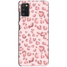 Чехол с розовым рисунком для Xiaomi POCO M3 (Розовый леопард)