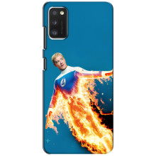 Чехол с принтом Фантастическая четверка для Xiaomi POCO M3 – Человек-Факел