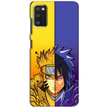 Купить Чехлы на телефон с принтом Anime для Поко М3 (Naruto Vs Sasuke)