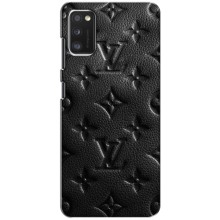 Текстурный Чехол Louis Vuitton для Поко М3 (Черный ЛВ)