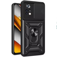 Ударостійкий чохол Camshield Serge Ring для Xiaomi Poco M4 Pro 4G – Чорний