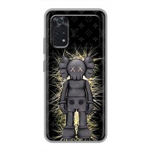 Чехлы для Xiaomi POCO M4 Pro 4G - Bearbrick Louis Vuitton (PREMIUMPrint) (Bearbrick LV)