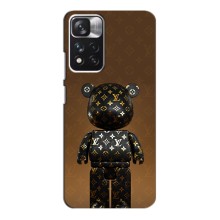 Чехлы для Xiaomi POCO M4 Pro 4G - Bearbrick Louis Vuitton (PREMIUMPrint)