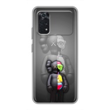 Чехлы для Xiaomi POCO M4 Pro 4G - Bearbrick Louis Vuitton (PREMIUMPrint) (Тело Bearbrick)